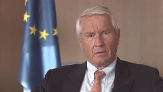 Council of Europe Secretary General Thorbjørn Jagland Discusses Public Service Media  EBU [upl. by Constantia]