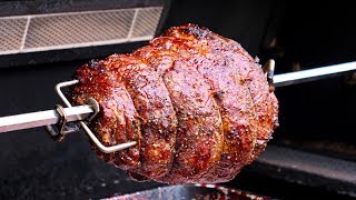 How To Rotisserie a Sirloin Roast [upl. by Etteniuq]