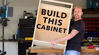 Cabinet Making for Beginners  First Attempt [upl. by Ardnad]