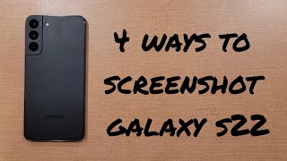 4 Ways to Screenshot Samsung Galaxy S22 [upl. by Mitchell]