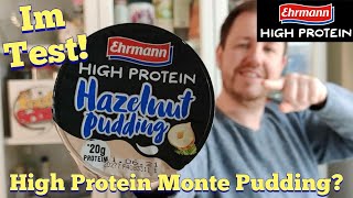 Ehrmann High Protein quotHazelnutquot Pudding im Test [upl. by Sethi229]