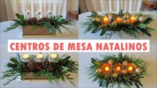 PROJETOS DE NATAL  CENTROS DE MESA [upl. by Katherin]