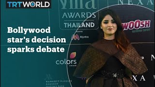 Bollywood actress Zaira Wasim’s decision to quit the film industry has stirred debate in India [upl. by Brita720]