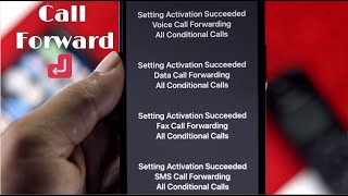 Call Forward on iPhone Conditional amp Unconditional Call Forwarding [upl. by Hermine]