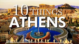 Top 10 Things To Do in Athens Greece [upl. by Eilrebma]