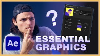 Intro to Essential Graphics  The BASICS After Effects [upl. by Gildas831]