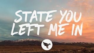 Jake Worthington  State You Left Me In Lyrics [upl. by Chally992]