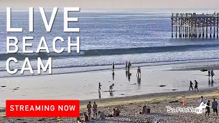 Live Surf Cam Pacific Beach Pier California [upl. by Frangos]