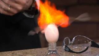 Exploding Egg  Cool Science Demo [upl. by Sugden]