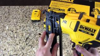 Dewalt Brushless 20V Max 16 Gauge Nailer DCN660 [upl. by Conyers563]