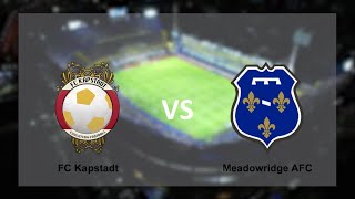 FC Kapstadt vs Meadowridge [upl. by Dnalyaw246]