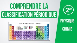 Comprendre la CLASSIFICATION periodique de Mendeleïev  PhysiqueChimie lycée [upl. by Aleiram]