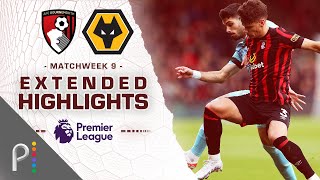 Bournemouth v Wolves  PREMIER LEAGUE HIGHLIGHTS  10212023  NBC Sports [upl. by Gunther]