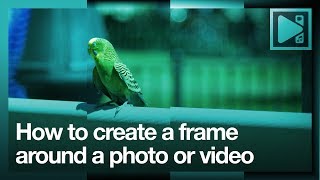 How to quickly add border around video in VSDC [upl. by Arev]
