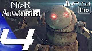 Nier Automata  Gameplay Walkthrough Part 4  Adam and Eve amp Father Servo PS4 PRO [upl. by Killen143]