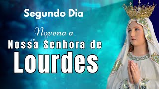 2º Dia da novena a Nossa Senhora de Lourdes  A Aparição do Anjo Lc 1 2638 [upl. by Tnecillim]