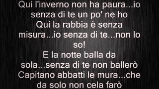 Tiziano Ferro  Xdono Lyrics produc by LyricsScripter [upl. by Brittney]