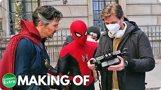 Tom Holland BehindtheScenes Moments [upl. by Malynda513]