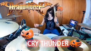 DragonForce  Cry Thunder  Drum Cover [upl. by Erdnuaed217]