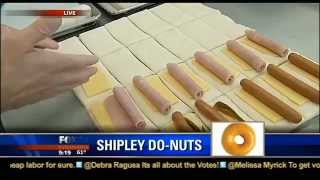 Houston Restaurants  Shipley DoNuts  Making Kolaches [upl. by Leunam]