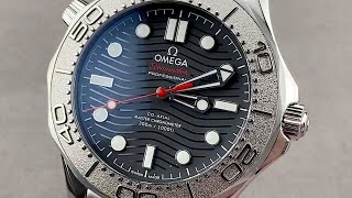 Omega Seamaster Diver 300M Nekton Edition 21030422001002 Omega Watch Review [upl. by Ahsatal986]