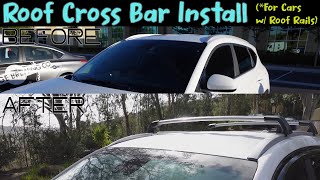 Roof Rack Cross Bars  Hyundai Tucson [upl. by Audres]