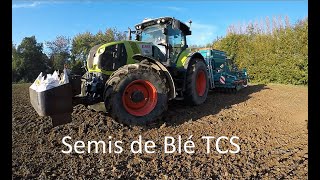 Semis de Blé en TCS 2020 Partie 1 [upl. by Netsruk11]