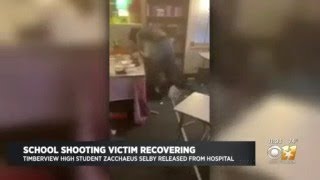 15YearOld Critically Injured In Shooting At Timberview High School Released From The Hospital [upl. by Yelyah83]