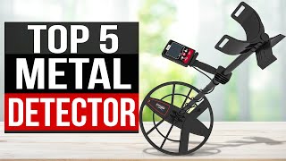 TOP 5 Best Metal Detectors 2021 [upl. by Anas391]