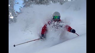 Deep powder skiing in Hokkaido Japan [upl. by Anerak]