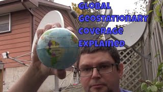 Free To Air Satellite TV Channels on Galaxy 16  990°West  Global Geostationary Coverage Explained [upl. by Alakcim]