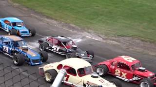 STAR Vintage Modified Heat at New LondonWaterford Speedbowl [upl. by Alyakcim]