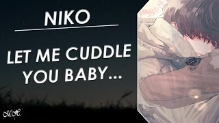 Audio Roleplay Boyfriend Cuddles You To Sleep  M4M Cuddles Comfort Heartbeat SleepAid [upl. by Ecydnak52]