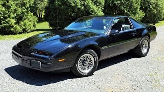 1986 Pontiac Firebird 305 V8 Start Up Tour and Review [upl. by Liw47]