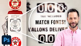 How to Match Fonts from Images in Photoshop [upl. by Hardunn]