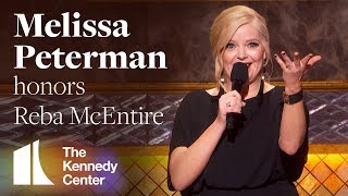 Melissa Peterman honors Reba McEntire  2018 Kennedy Center Honors [upl. by Eciram]