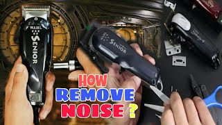 How To Remove Noise To Your Hair Clipper  Tips [upl. by Eikceb]