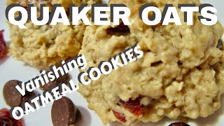 OATMEAL COOKIES  Quaker Oats Vanishing Cookies  DIY for Beginners [upl. by Tneicniv]