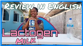 LACTOGEN BABY MILK PRODUCT REVIEW ENGLISH [upl. by Legnaleugim]