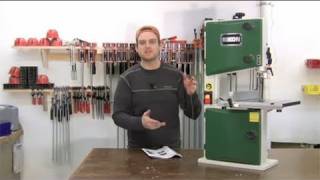 Rikon 10 inch Bandsaw [upl. by Nnylak167]