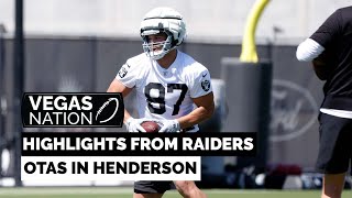 Highlights from Raiders OTAs [upl. by Imotih]