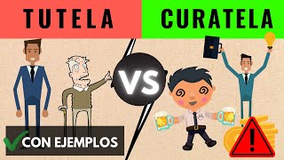 Descubre las Diferencias entre TUTELA y CURATELA Con EJEMPLOS [upl. by Aslam807]