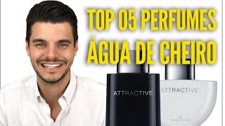 TOP 05 MELHORES PERFUMES ÁGUA DE CHEIRO [upl. by Tnahsarp]