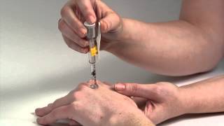 How To Use Needle Free Injection The JTip [upl. by Nylknarf]