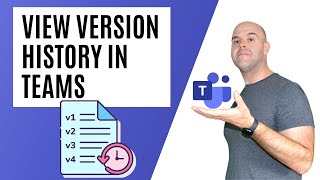 How To View Version History in Microsoft Teams [upl. by Renae]