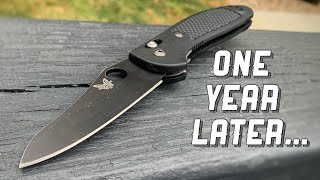 Benchmade Griptilian One Year Later [upl. by Ihdin]