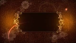 HD Flourish Background Video Animation video AV3 for wedding projects slideshow photography [upl. by Enier]