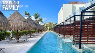 FINEST PLAYA MUJERES  Cancun Modern AllInclusive  Full Tour in 4K [upl. by Efrem]