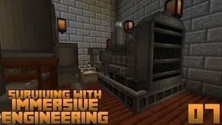 Surviving With Immersive Engineering  E07  Diesel Generator [upl. by Yenduhc]