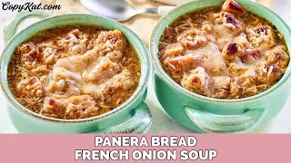 Panera Bread French Onion Soup [upl. by Reppep]